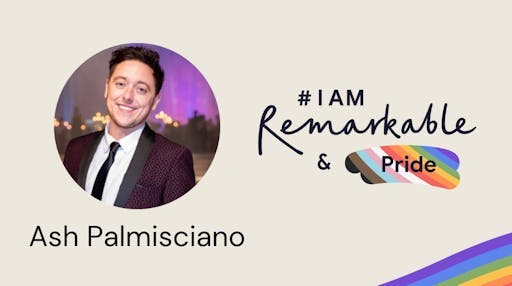 Join #IAmRemarkable for this special conversation with British actor and trans advocate, Ash Palmisciano